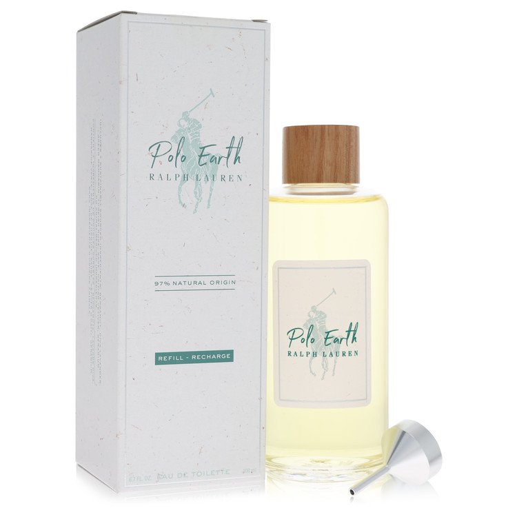 Polo Earth By Ralph Lauren Eau De Toilette Spray Refill 6.7 Oz For Men