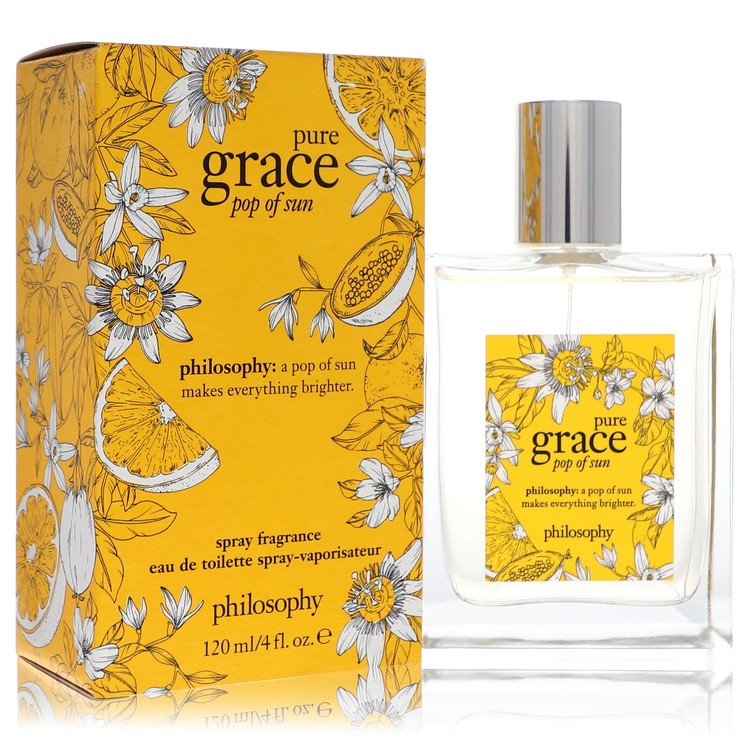 Pure Grace Pop Of Sun By Philosophy Eau De Toilette Spray 4 Oz For Women