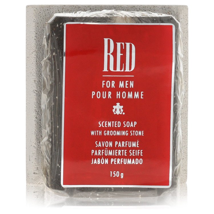 Red By Giorgio Beverly Hills Scented Soap 5.2 Oz For Men