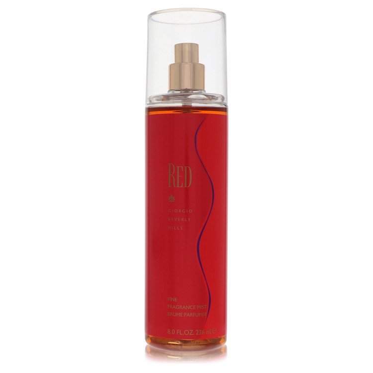 Red By Giorgio Beverly Hills Fragrance Mist 8 Oz For Women