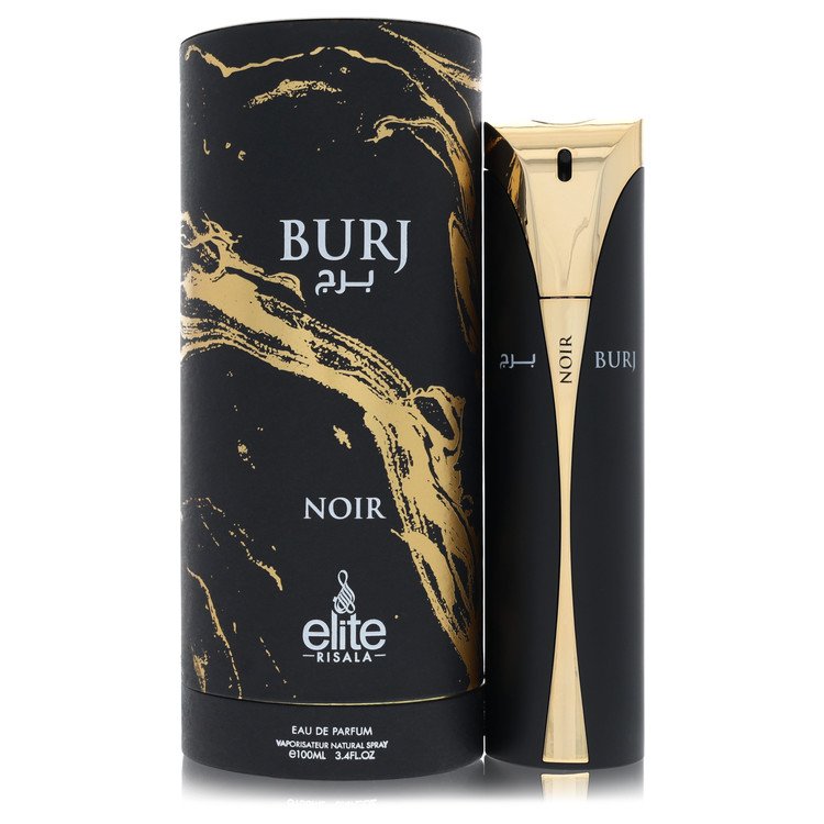Risala Elite Burj Noir By Risala Eau De Parfum Spray 3.4 Oz For Men