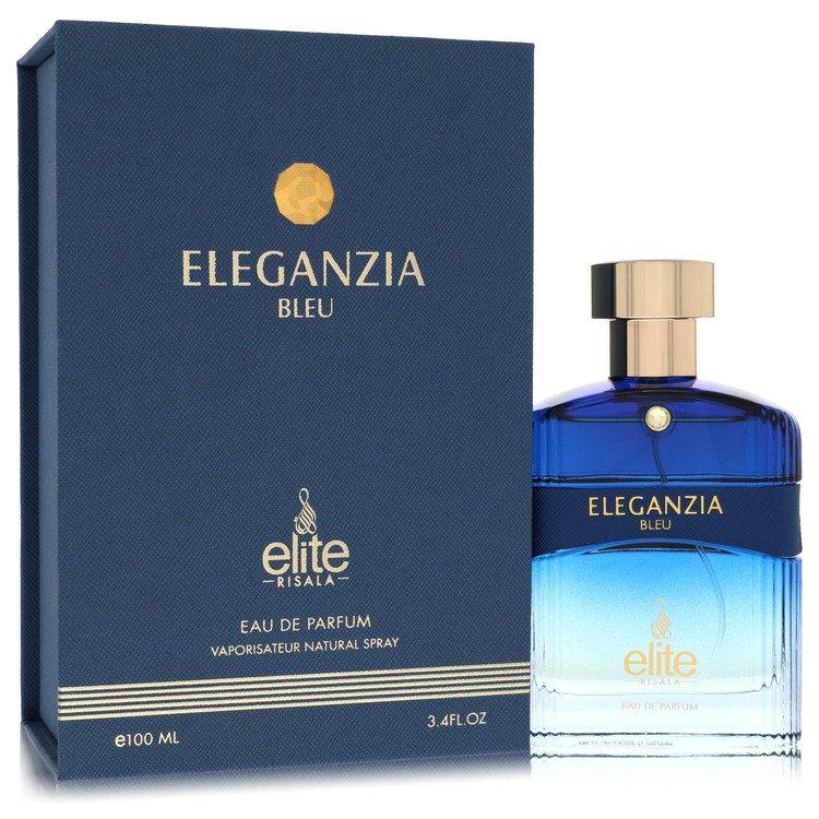 Risala Elite Eleganzia Bleu By Risala Eau De Parfum Spray 3.4 Oz For Men