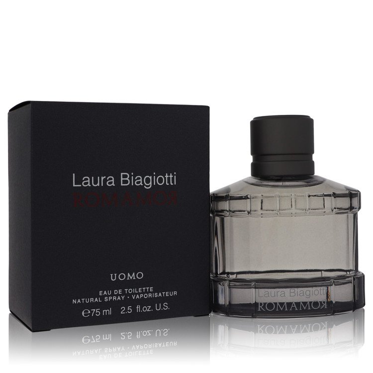 Romamor Uomo By Laura Biagiotti Eau De Toilette Spray 2.5 Oz For Men