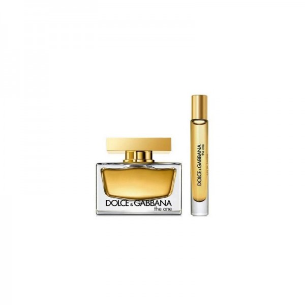 The One 2 Pcs. Gift Set: 2.5 Fl.Oz. EDP Spray And 0.25 Oz. Rollerball For Women.