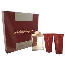 Salvatore Ferragamo Subtil 3 Pcs. Gift Set:3.4Oz EDT Spray, 2.5Oz Shampoo & Shower Gel, 2.5Oz Aftershave Balm For Men