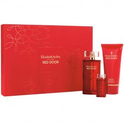 Elizabeth Arden Red Door 3 Pcs. Gift Set: 3.3 Fl.Oz. EDT 3.3 Fl.Oz. Body Lotion And 3.3 Fl.Oz. Shower Gel For Women