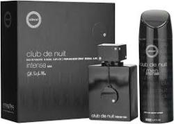 Club De Nuit Intense 2 Pcs Set: 3.6Fl. Oz. EDT Spray With 6.8 Oz. Perfume Body Spray For Men