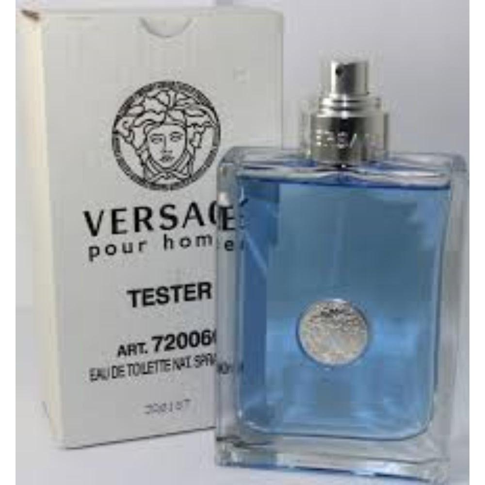 Versace Pour Homme Tester 3.4 Fl. Oz. Eau De Toilette Spray Men