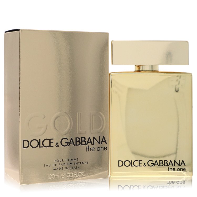 The One Gold By Dolce & Gabbana Eau De Parfum Intense Spray 3.4 Oz For Men