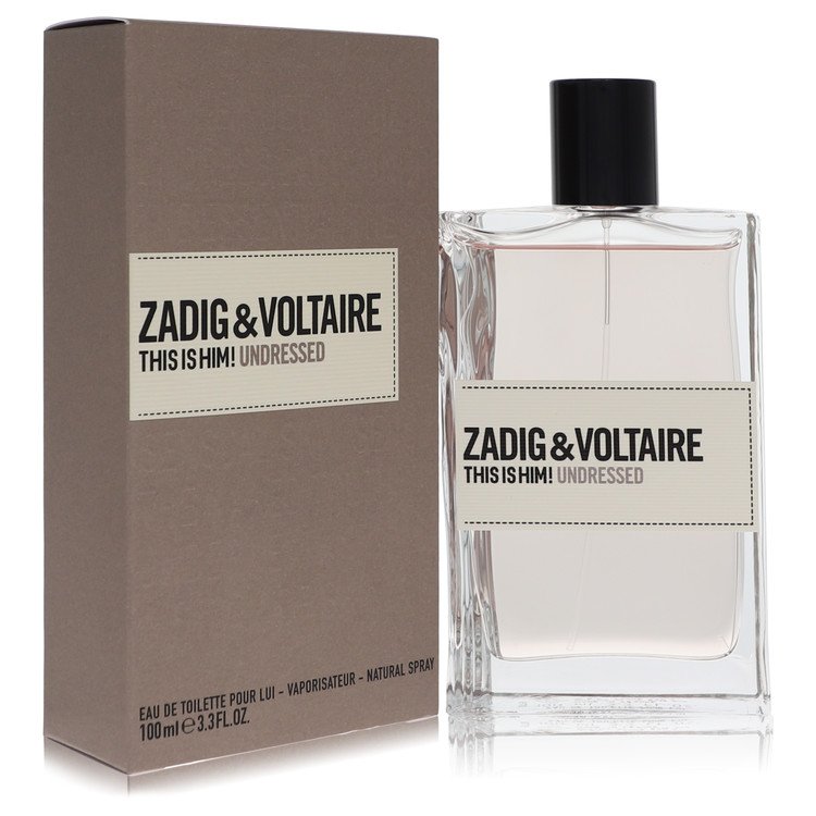 This Is Him Undressed By Zadig & Voltaire Eau De Toilette Spray 3.3 Oz For Men