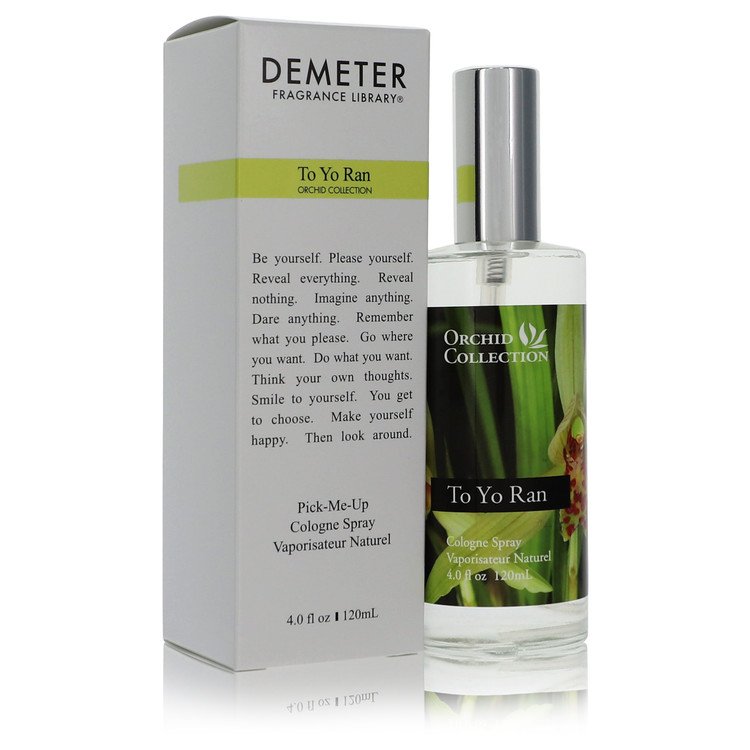 Demeter To Yo Ran Orchid By Demeter Cologne Spray (Unisex) 4 Oz For Men