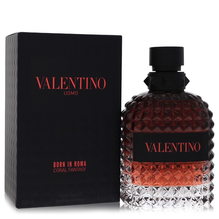 Valentino Uomo Born In Roma Coral Fantasy By Valentino Eau De Toilette Spray 3.4 Oz For Men