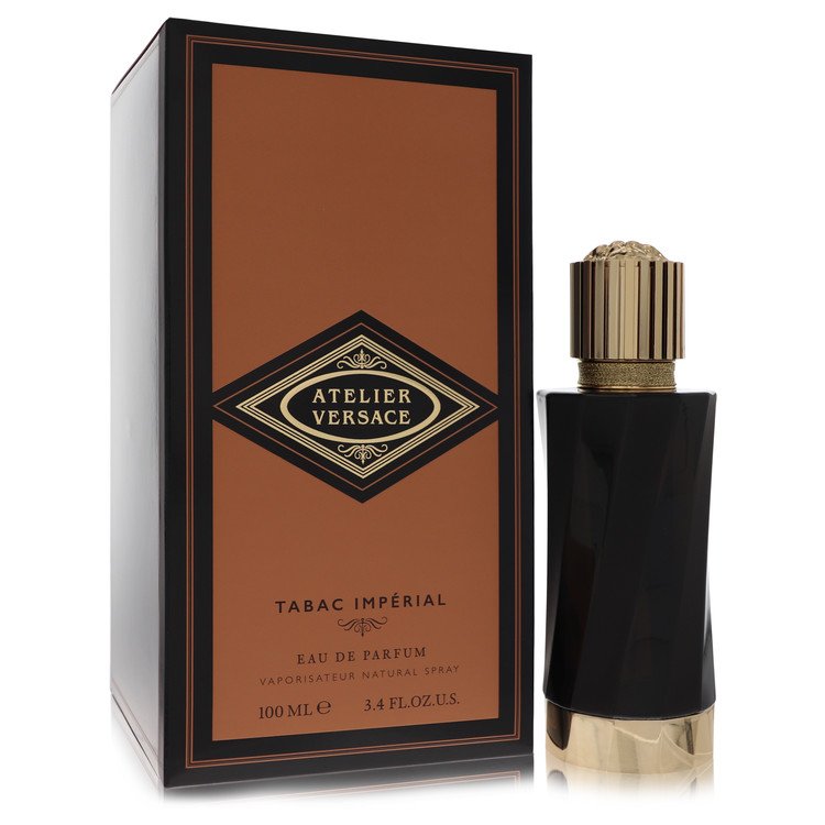Versace Atelier Tabac Imperial By Versace Eau De Parfum Spray (Unisex) 3.4 Oz For Women