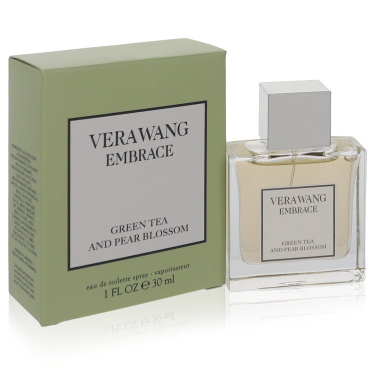 Vera Wang Embrace Green Tea And Pear Blossom By Vera Wang Eau De Toilette Spray 1 Oz For Women