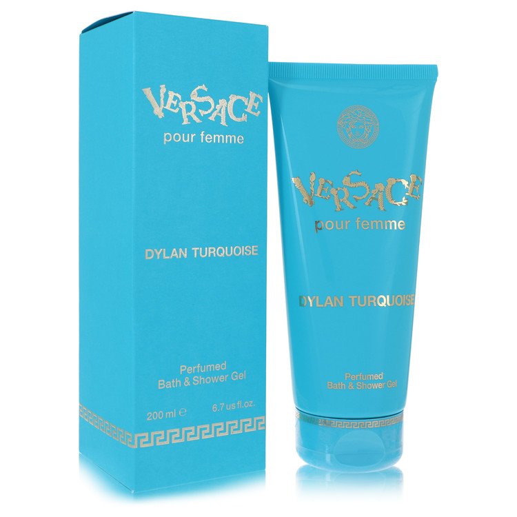 Versace Pour Femme Dylan Turquoise By Versace Shower Gel 6.7 Oz For Women