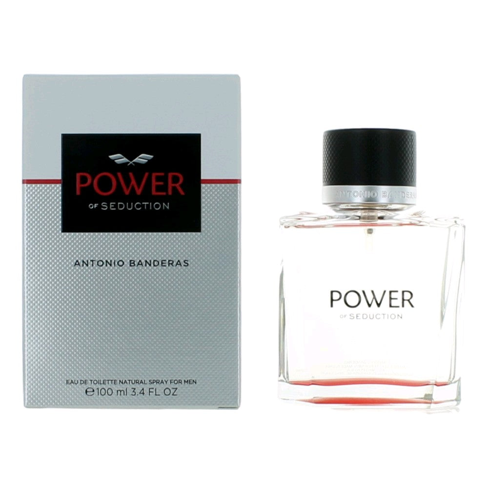 Power Of Seduction, 3.4 Oz EDT Spray For Men