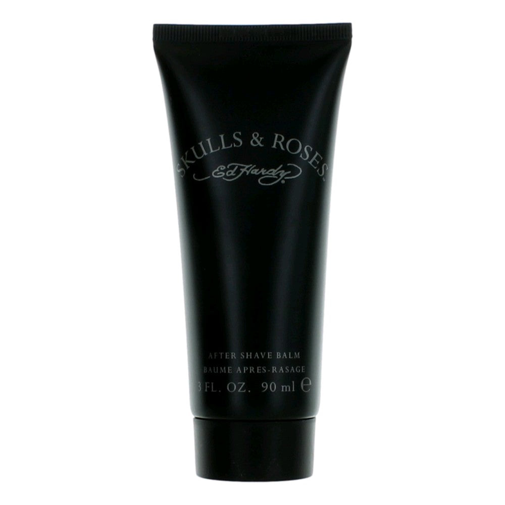 Ed Hardy Skulls & Roses, 3 Oz After Shave Balm Fo Men