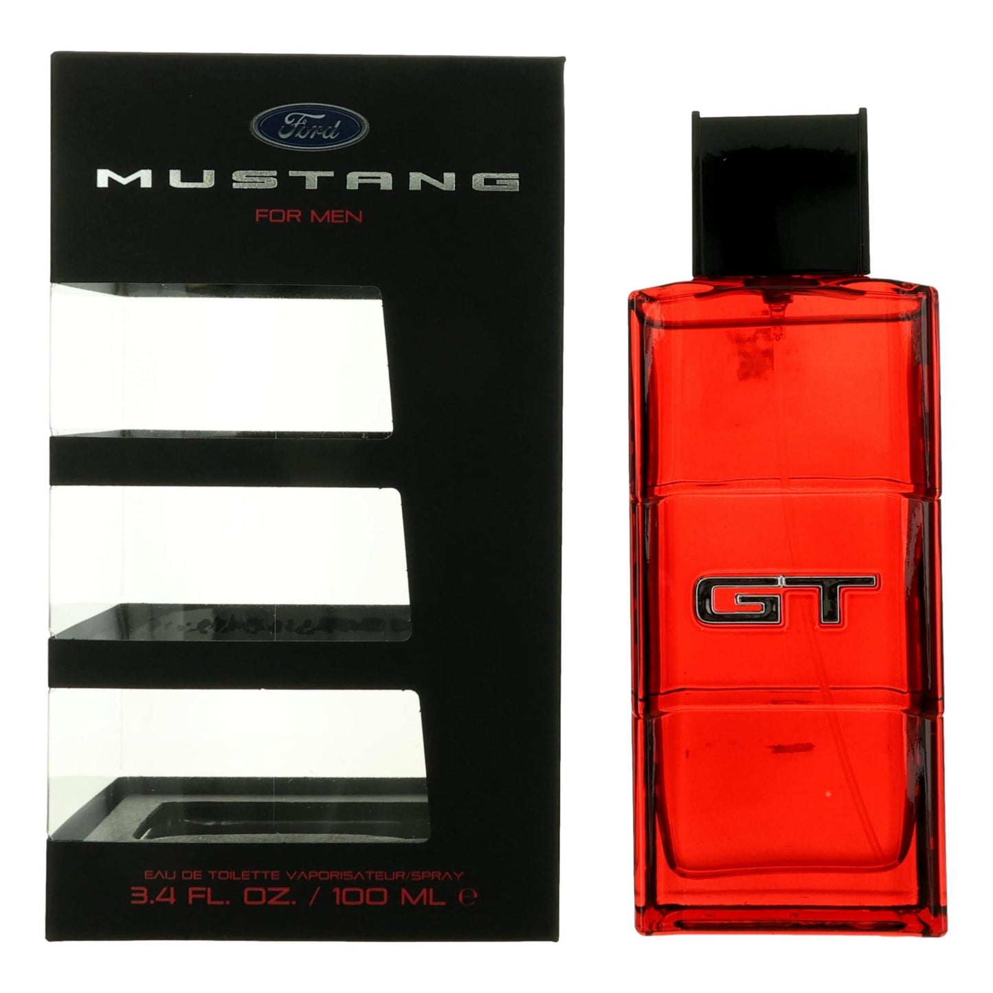 Ford Mustang Gt, 3.4 Oz EDT Spray For Men