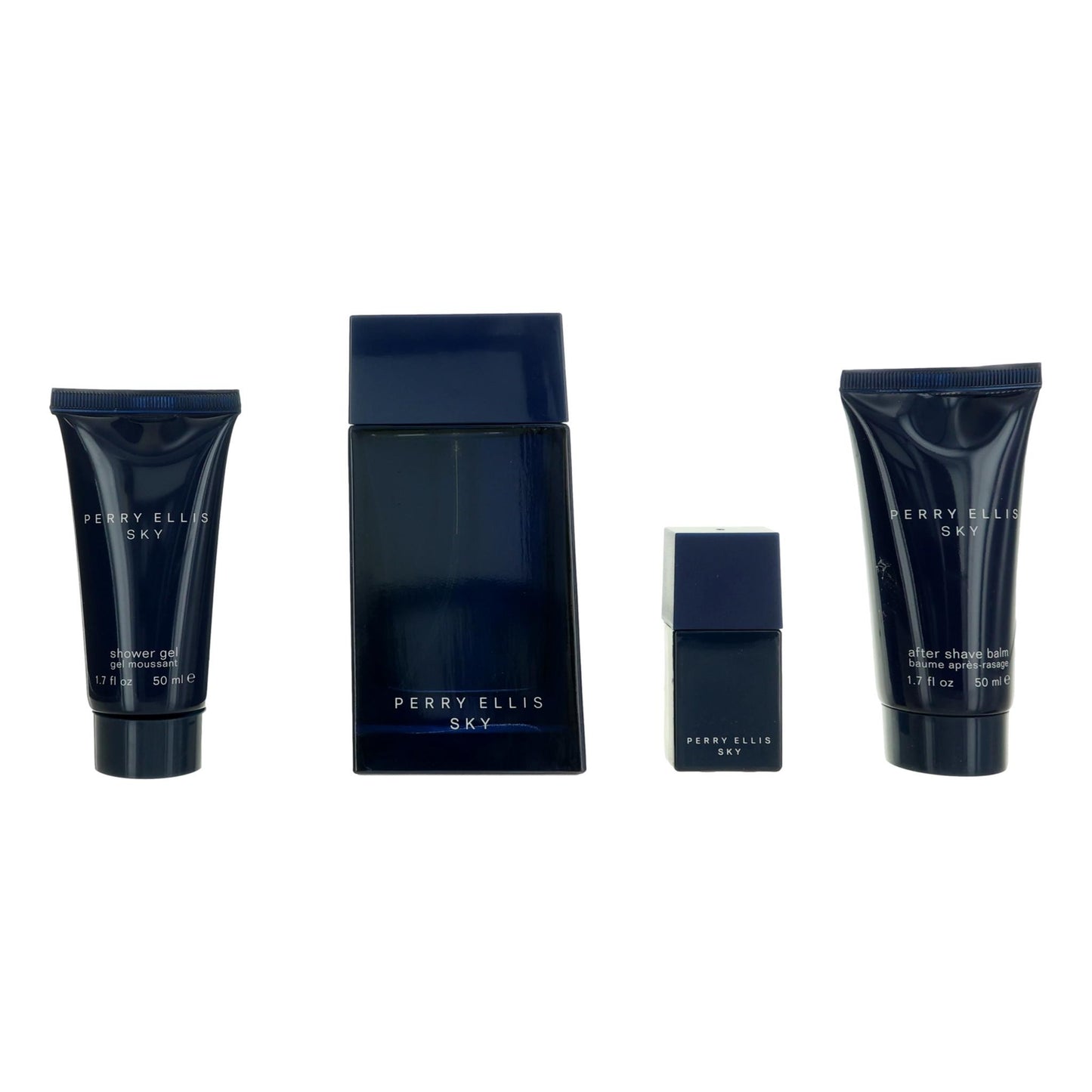 Perry Ellis Sky, 4 Piece Gift Set For Men