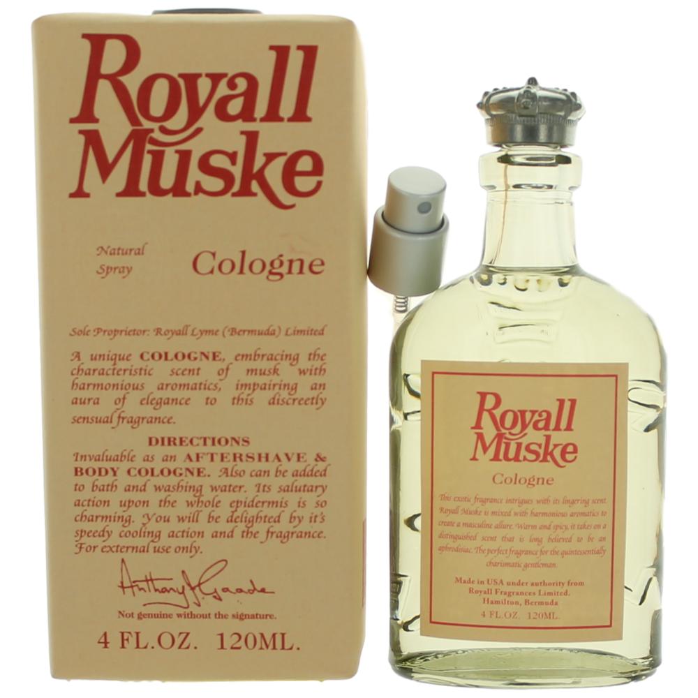 Royall Muske, 4 Oz Cologne Spray For Men