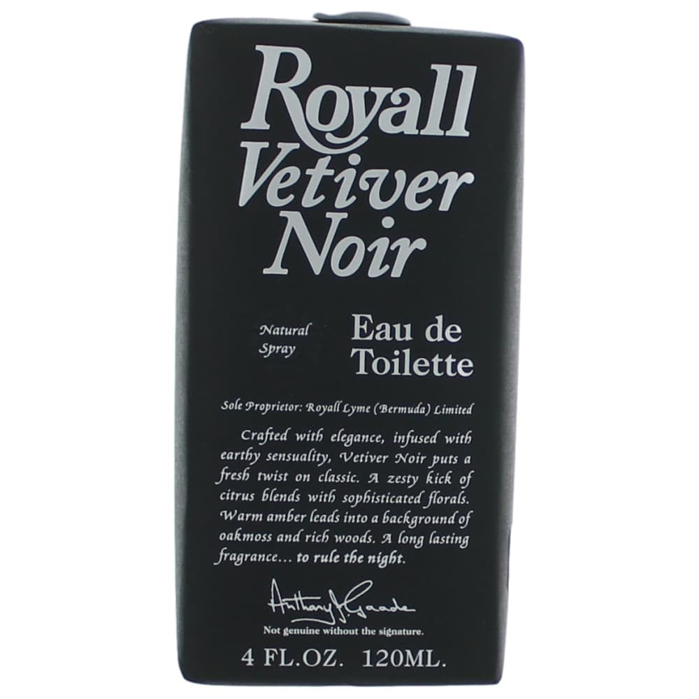 Royall Vetiver Noir By Royall Fragrance, 4 Oz EDT Spray For Men