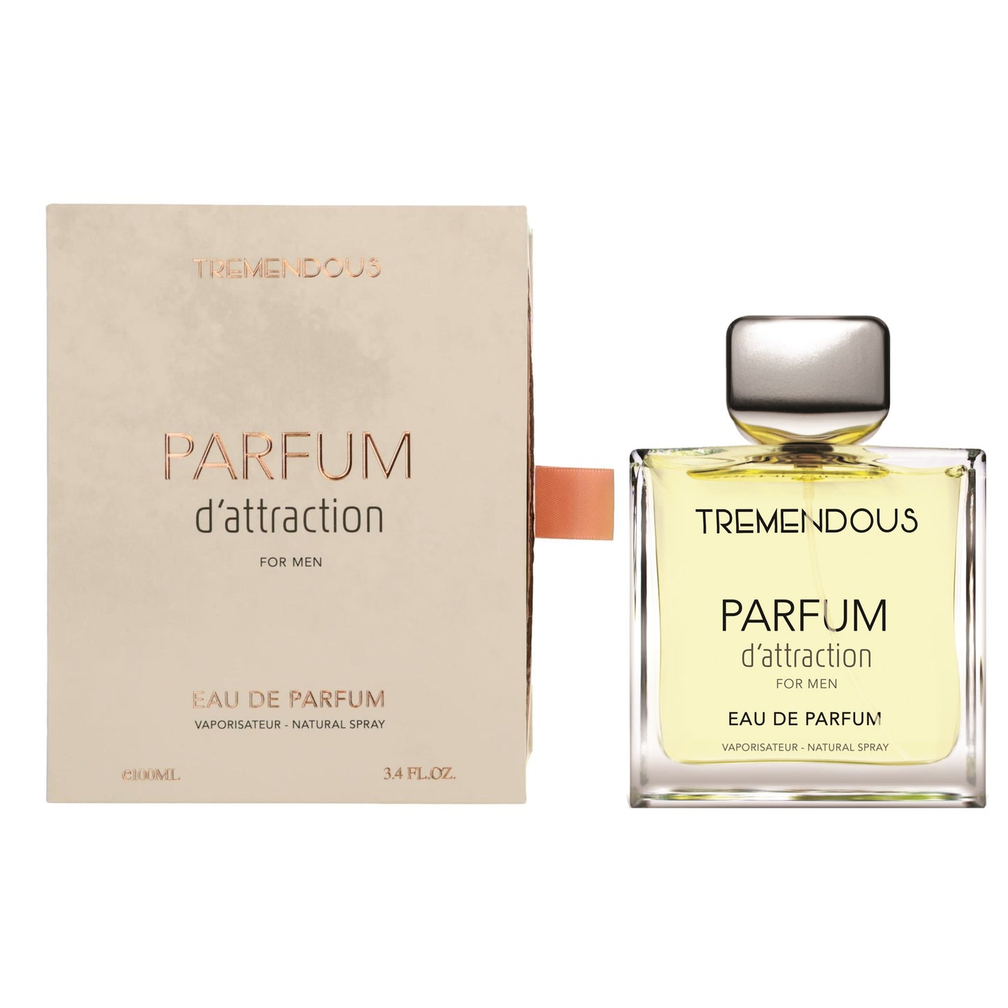 Parfum D'Attraction Parfums, 3.4 Oz EDP Spray For Men