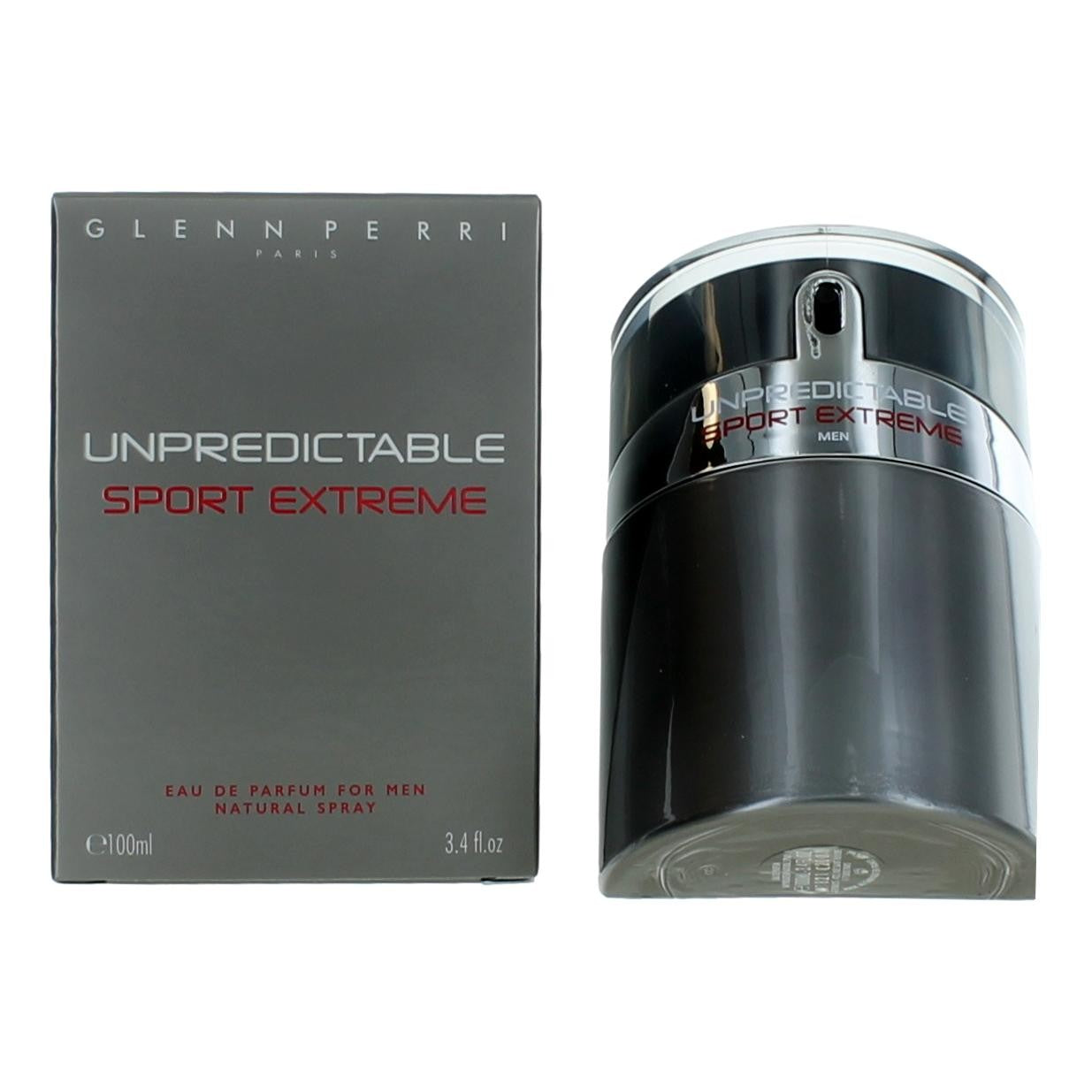 Unpredictable Sport By Glenn Perri 3.4 Fl.Oz. EDT Spray For Men