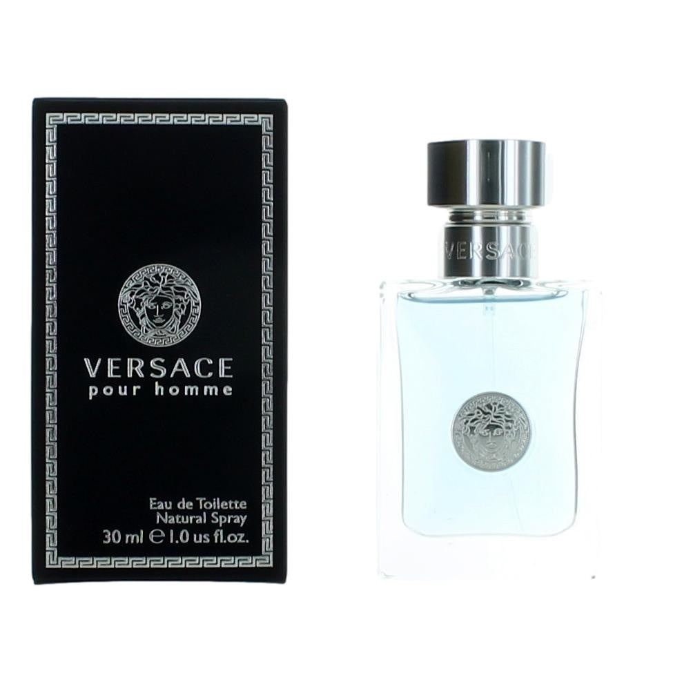 Versace Pour Homme By Versace Eau De Toilette Spray 1 Oz For Men