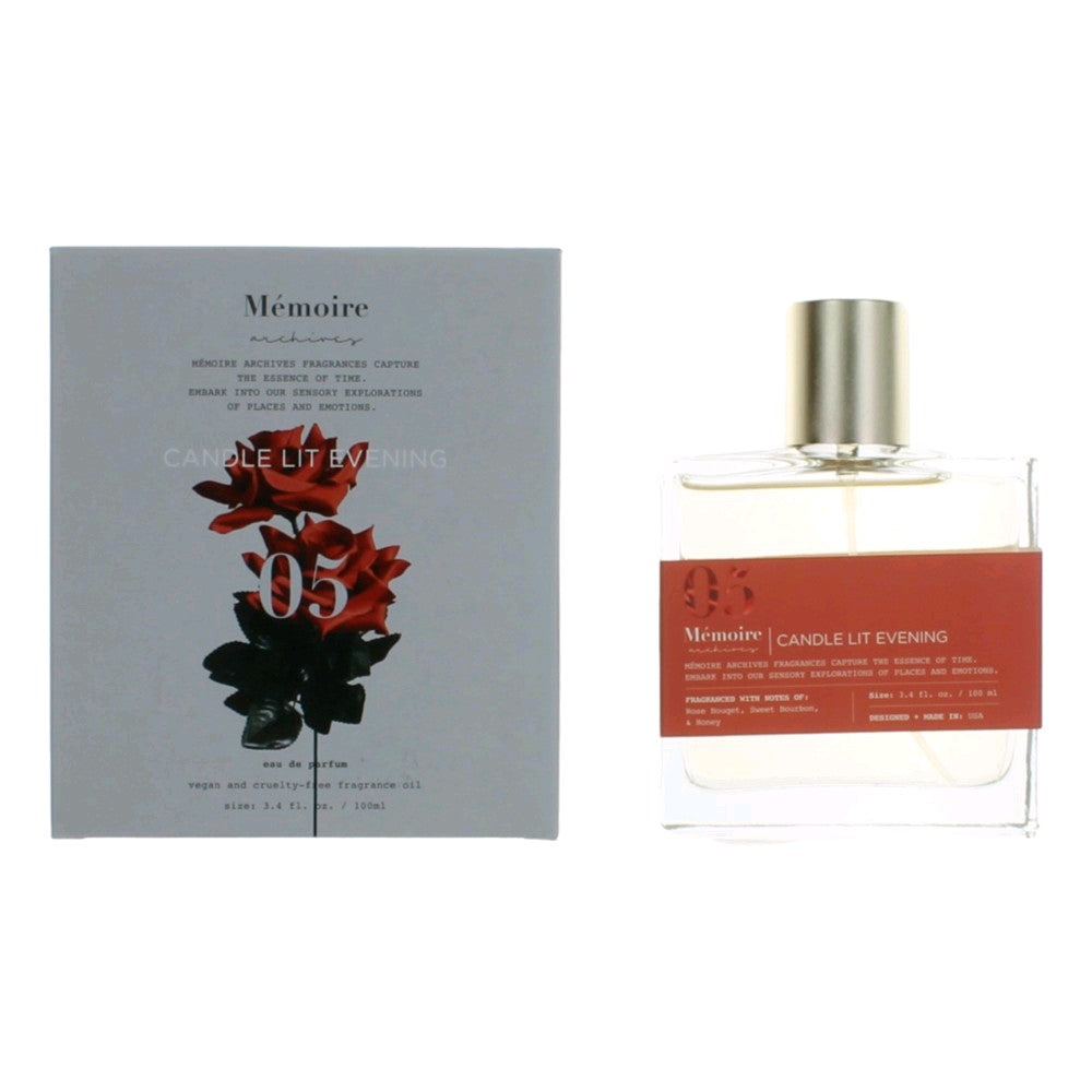Memoire Archives Candle Lit Evening By Memoire Archives Eau De Parfum Spray (Unisex) 3.4 Oz For Women
