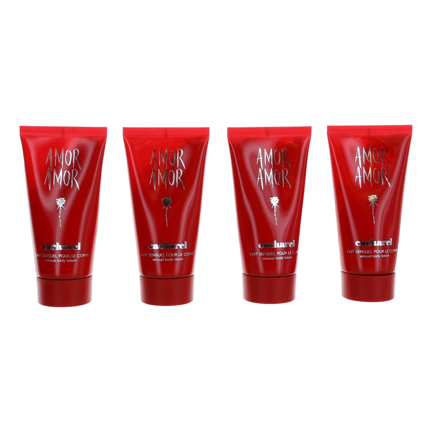 Amor Amor, 4 Piece 1.7Oz Body Lotions (6.8Oz Total) Women