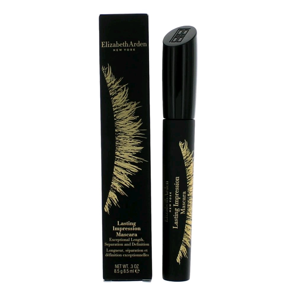 Elizabeth Arden, 0.3Oz Lasting Impression Mascara - Lasting Black