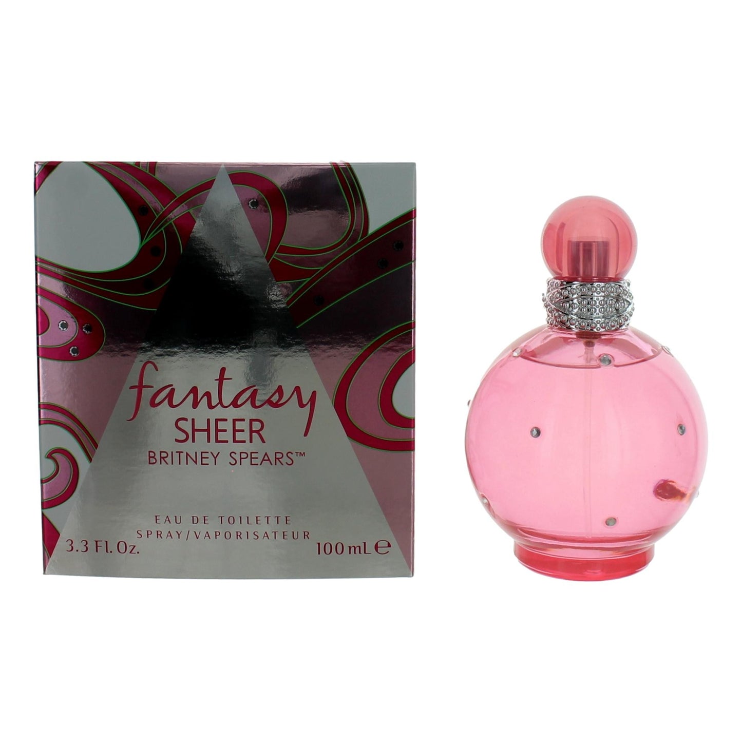Britney Spears Fantasy Sheer By Britney Spears Eau De Toilette Spray 3.3 Oz For Women