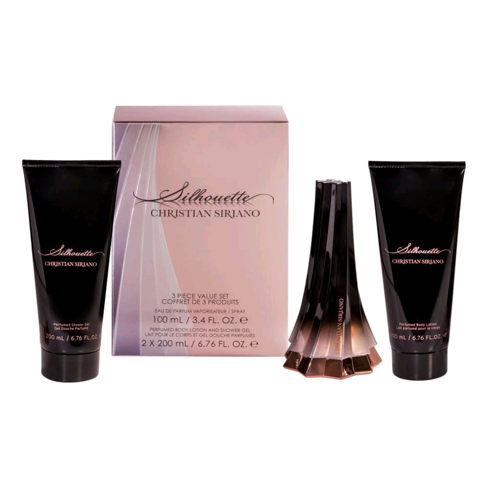 Silhouette, 3 Piece Gift Set For Women