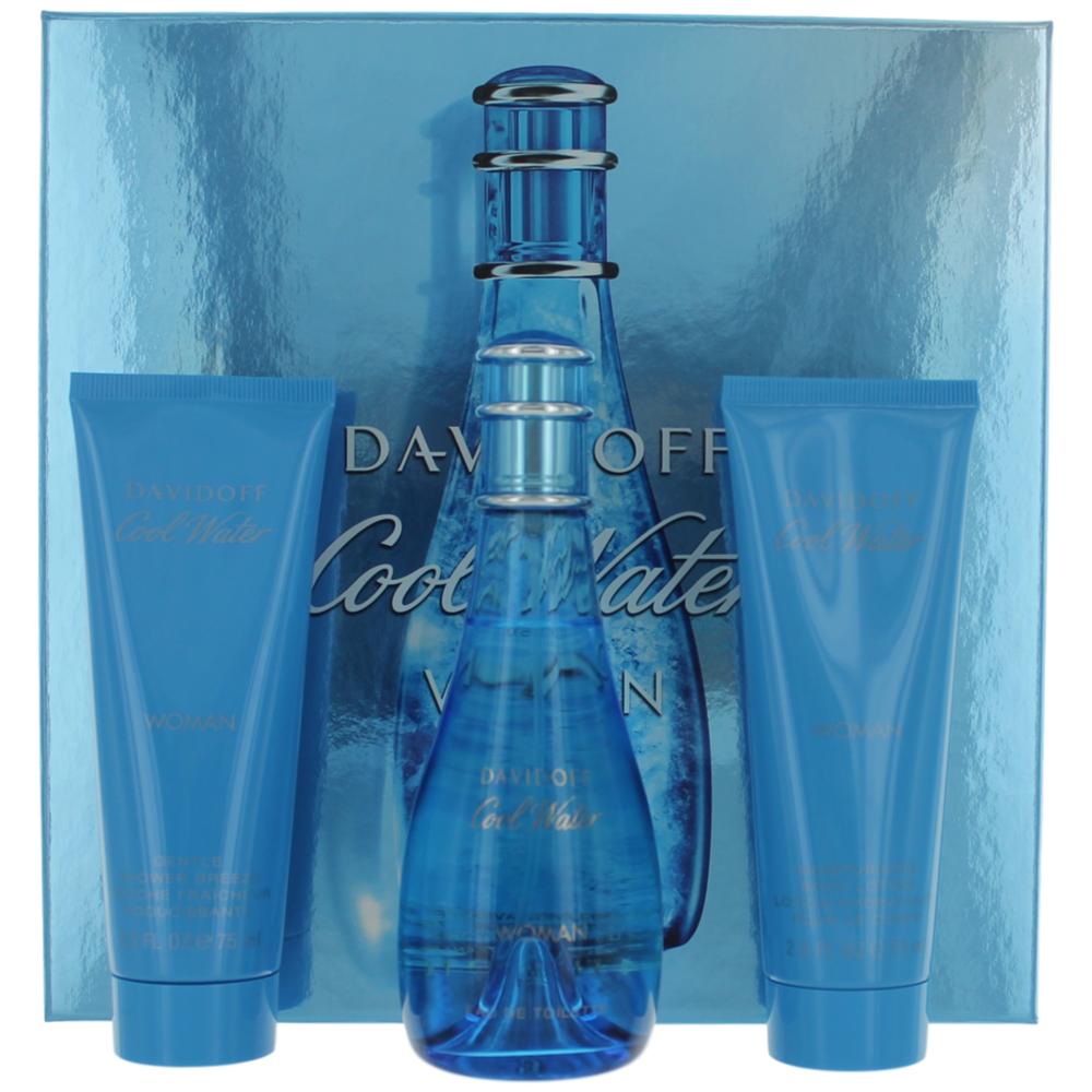 Cool Water, 3 Piece Gift Set For Women