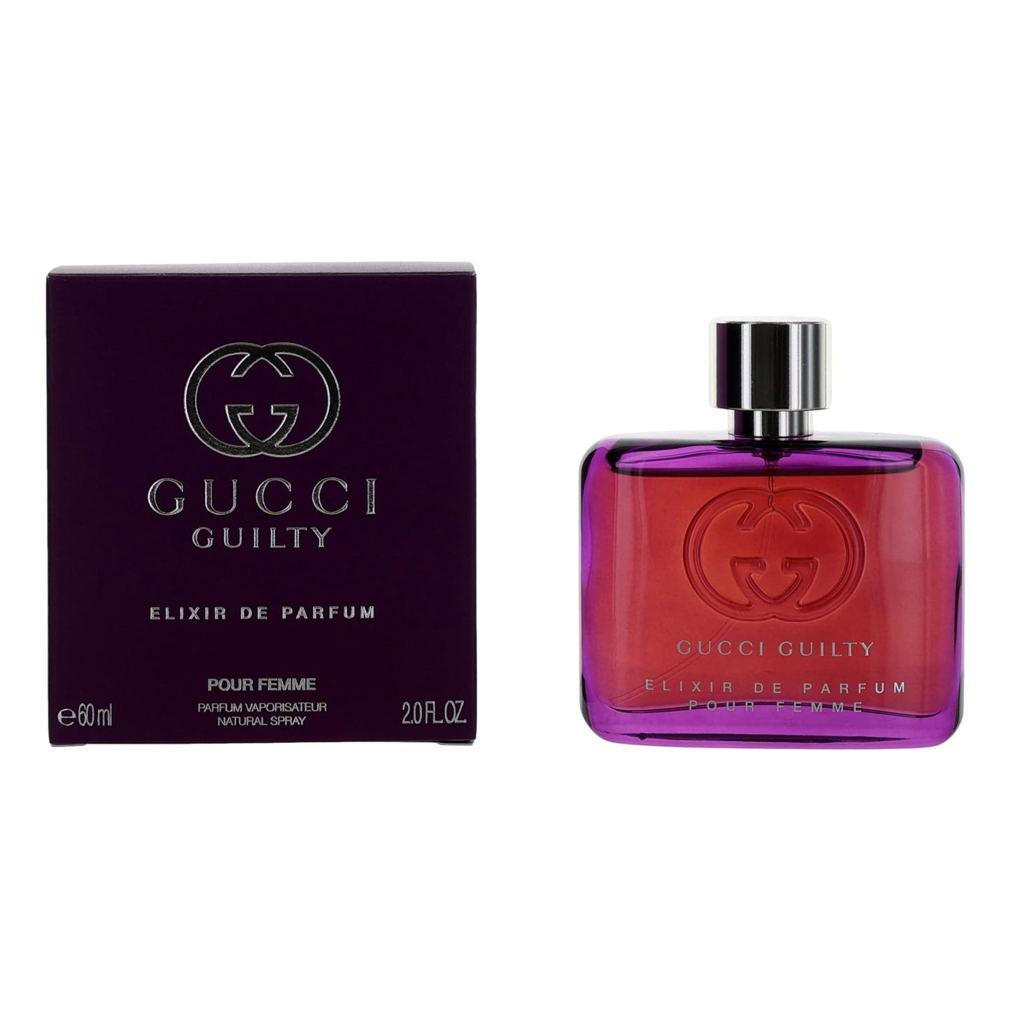 Gucci Guilty Elixir De Parfum Pour Femme, 2Oz Parfum Spray Women