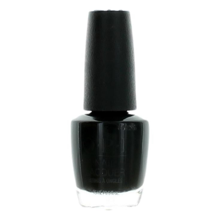 Opi Nail Lacquer, .5 Oz Nail Color- Black Onyx