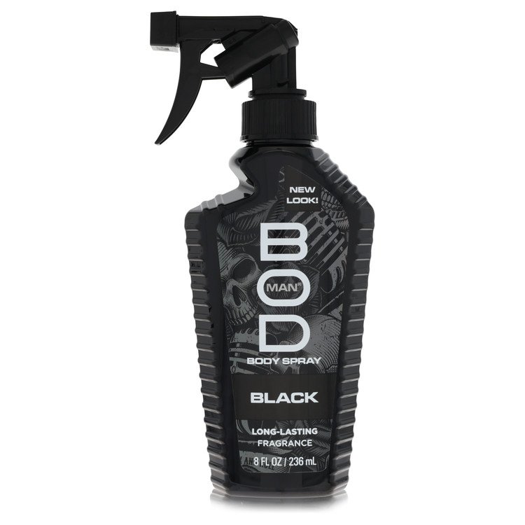 Bod Man Black By Parfums De Coeur Body Spray 8 Oz For Men