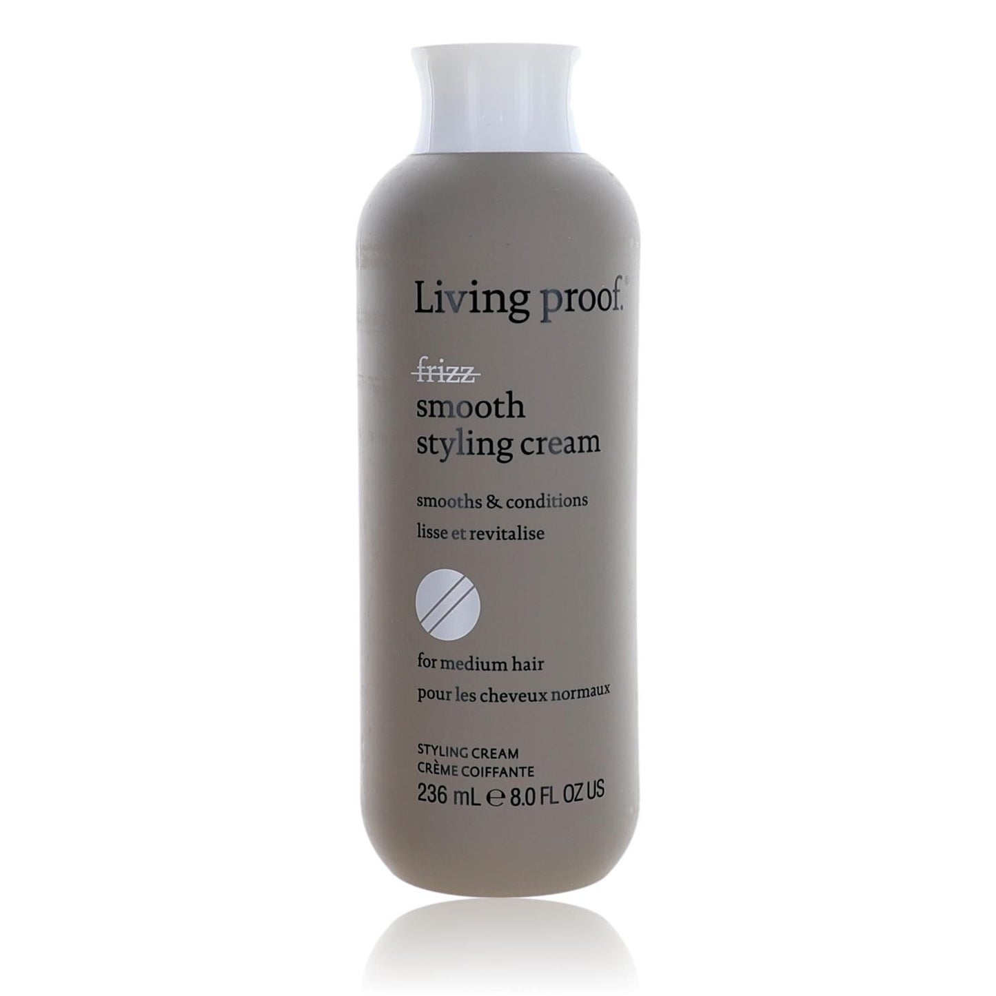 Living Proof No Frizz Smooth Styling Cream, 8Oz Styling Cream