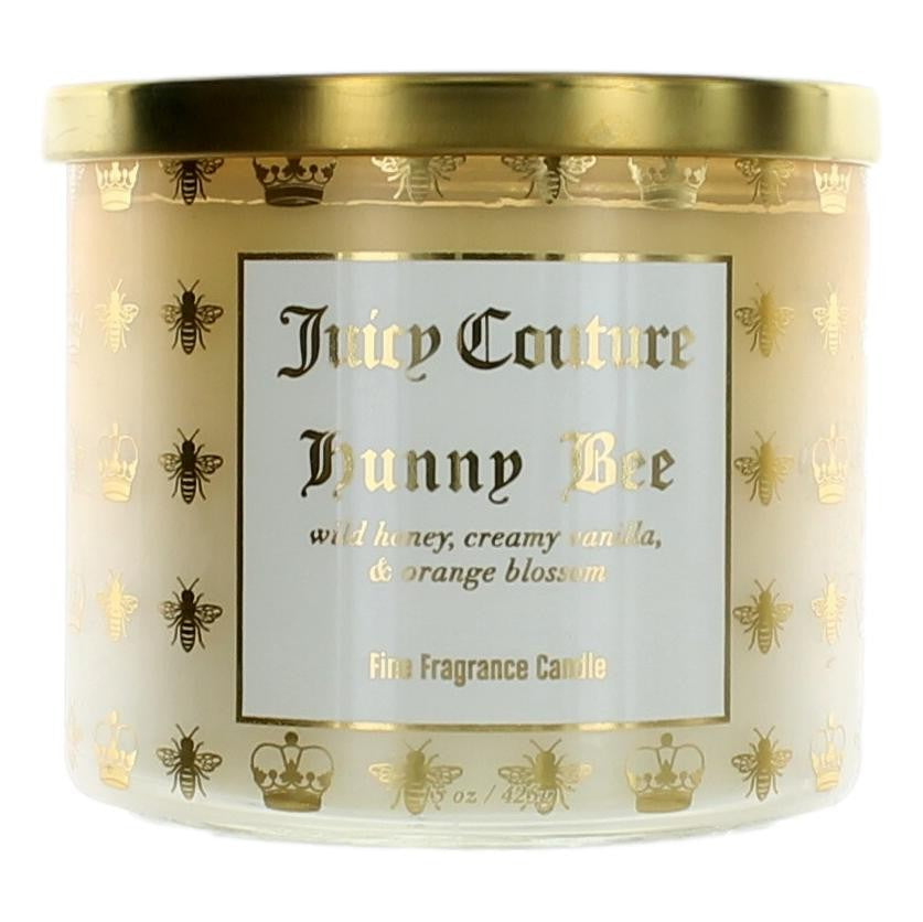 Juicy Couture 14.5 Oz Soy Wax Blend 3 Wick Candle- Hunny Bee