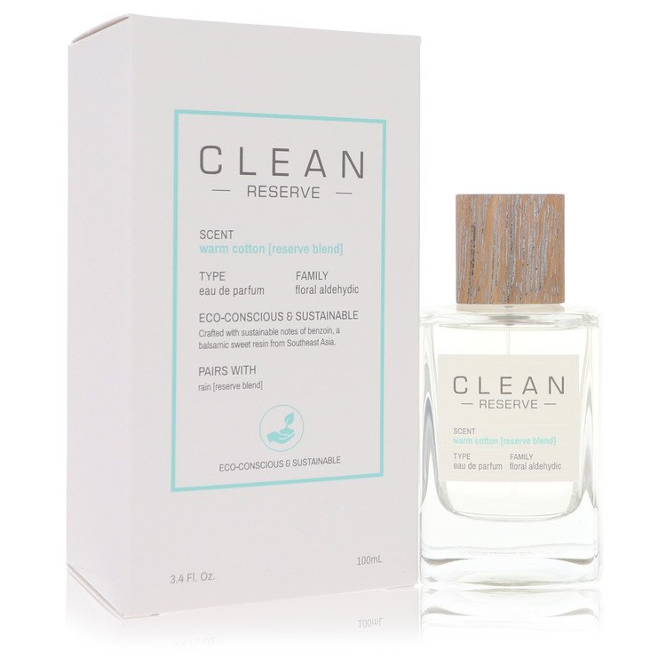 Clean Reserve Warm Cotton By Clean Eau De Parfum Spray 3.4 Oz For Women