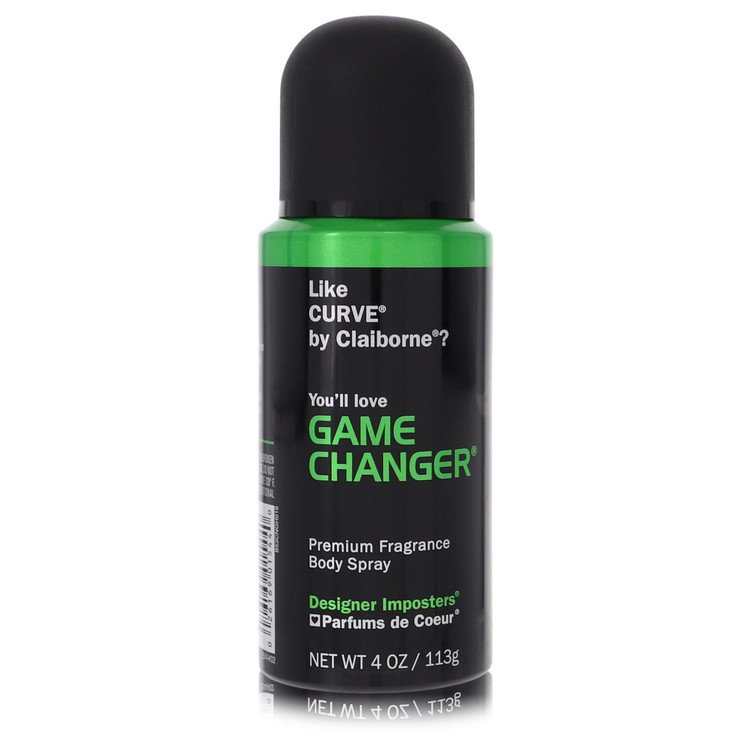 Designer Imposters Game Changer By Parfums De Coeur Body Spray 4 Oz For Men