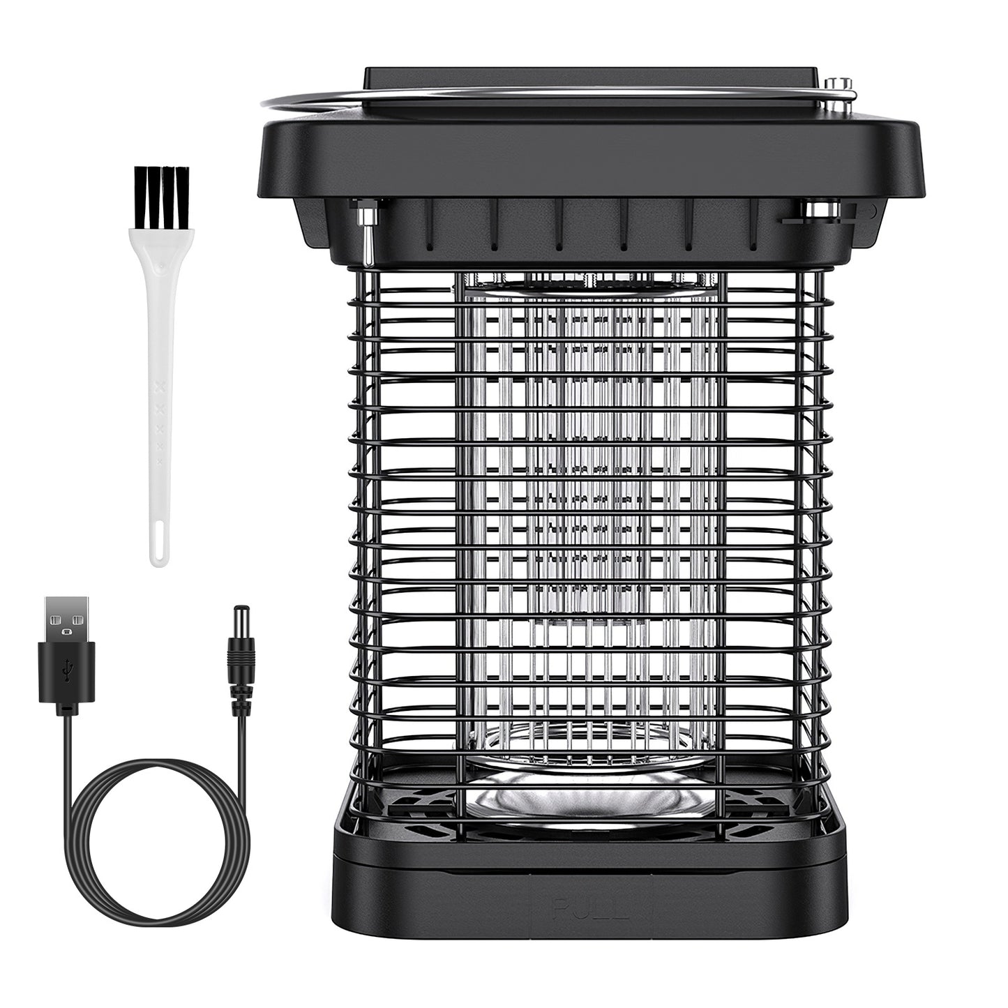 Electric Solar Powered Bug Zapper 1076Sq.Feet Range Mosquito Killer Lamp IP65 Waterproof Insect Fly Trap Catcher for Indoor Outdoor