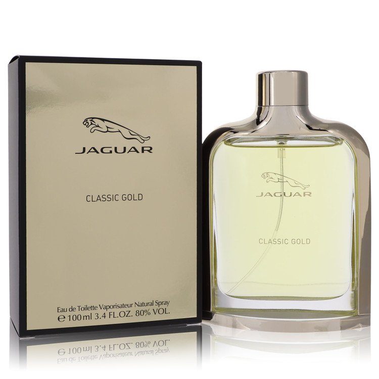 Jaguar Classic Gold By Jaguar Eau De Toilette Spray 3.4 Oz For Men