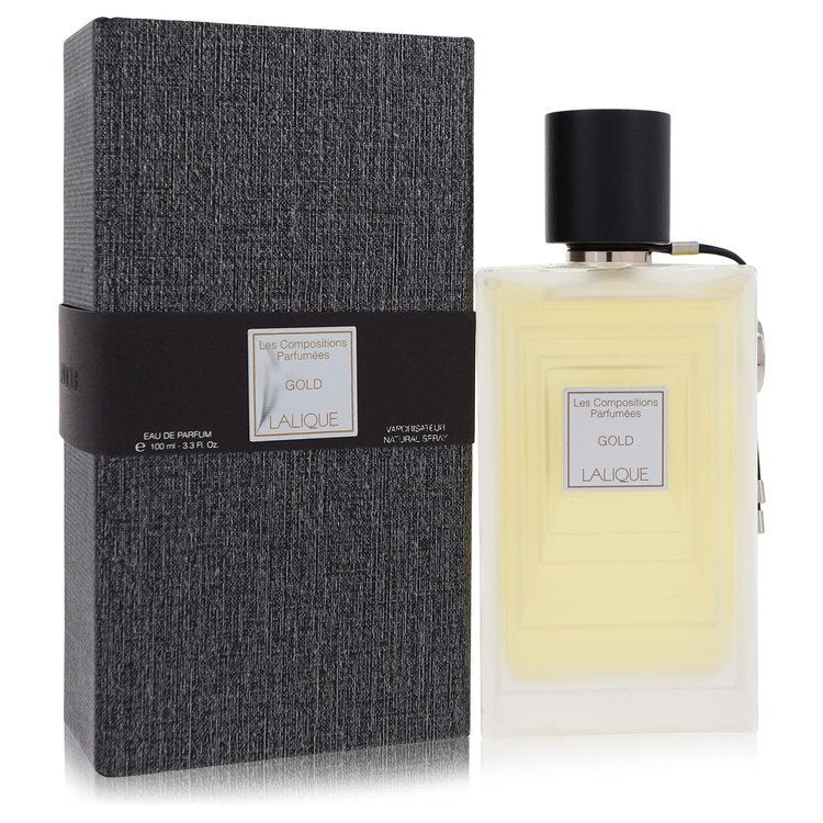 Les Compositions Parfumees Gold By Lalique Eau De Parfum Spray 3.3 Oz For Women