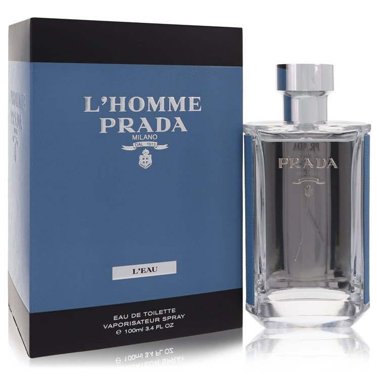 Prada L'Homme L'Eau By Prada Eau De Toilette Spray 3.4 Oz For Men