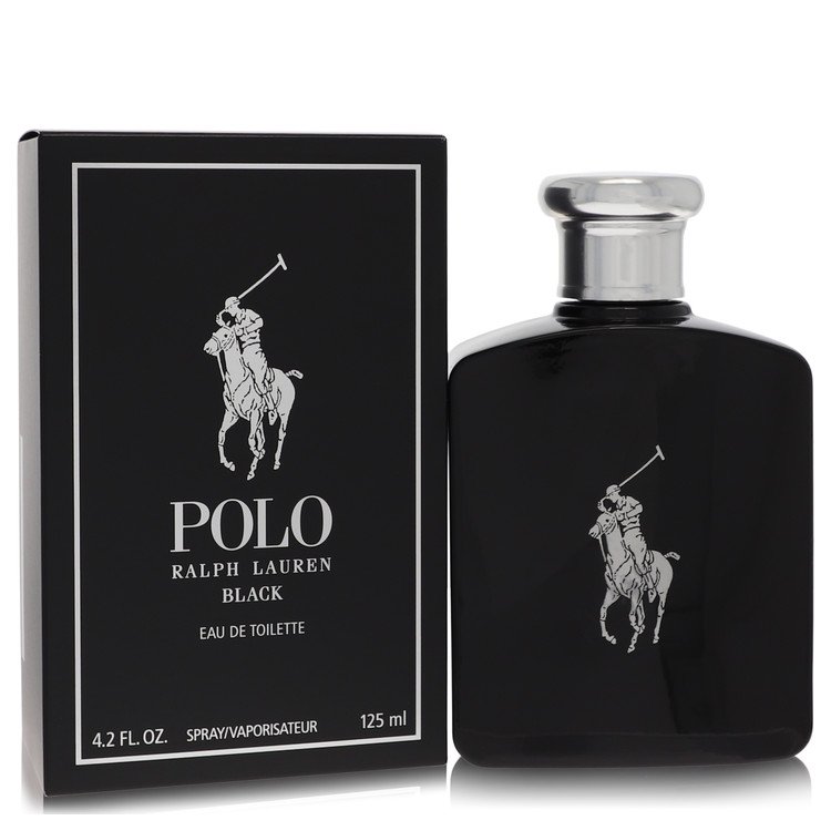 Polo Black By Ralph Lauren Eau De Toilette Spray 4.2 Oz For Men