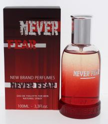 New Brand Never FearEDT Spray 3.3Oz For Men