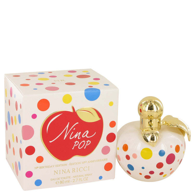 Nina Pop By Nina Ricci Eau De Toilette Spray (10Th Birthday Edition) 2.7 Oz For Women