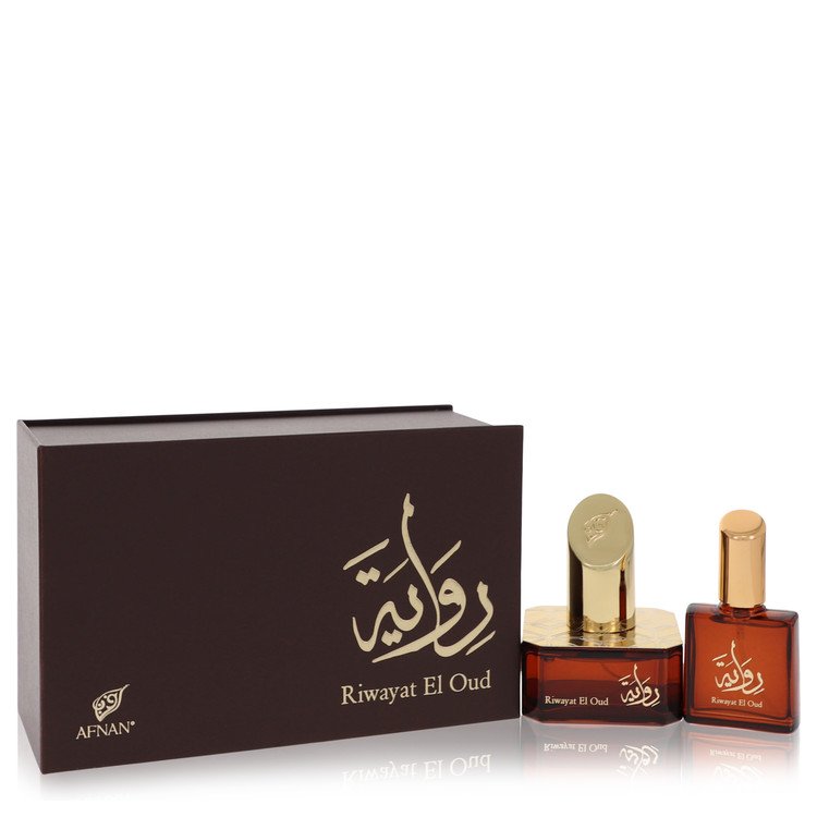 Riwayat El Oud By Afnan Eau De Parfum Spray + Free .67 Oz Travel EDP Spray 1.7 Oz For Women