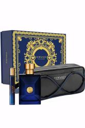 Dylan Blue 3 Pcs. Gift Set: 3.4 Fl.Oz. EDT Spray 10Ml EDT Spray And 3.4Oz. Gel For Men